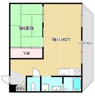 メゾン美和【4階】の間取り