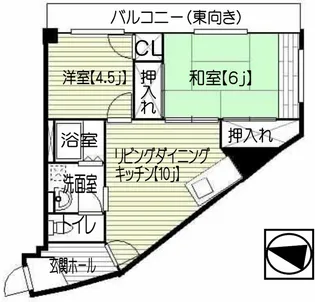 マンション正和【3階】の間取り