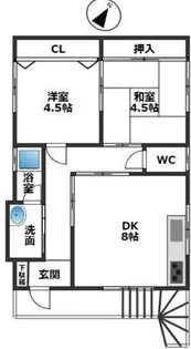 アットホーム長田【1階】の間取り