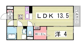 パルコ―テ【2階】の間取り