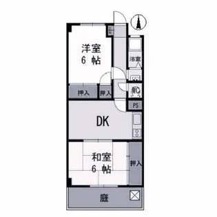 兵庫県神戸市灘区薬師通1丁目【マンション】の間取り