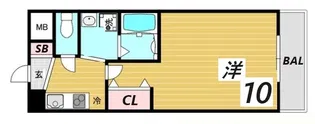 リアライズ神戸サウス【2階】の間取り