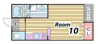 グランシャリオ山本通II【1階】の間取り