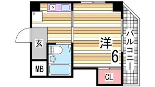 シティエステート若葉台【2階】の間取り