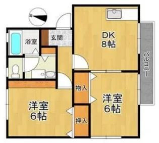 グランシャリオ A【1階】の間取り