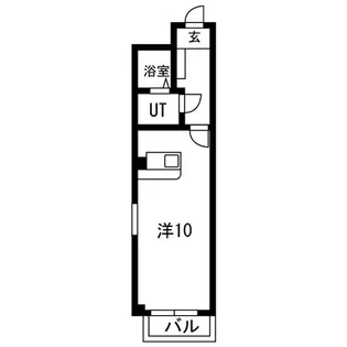 永光ビルディング割塚【3階】の間取り