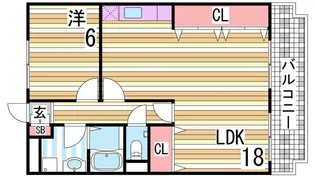シュロスアリノ【3階】の間取り