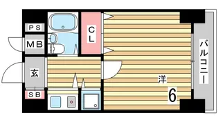 プラーフ上沢【3階】の間取り