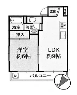 コートアベニュー【2階】の間取り
