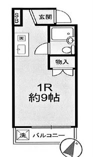 コートアベニュー【3階】の間取り