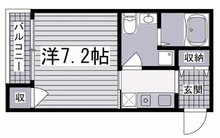 六甲台ベネフィック【1階】の間取り