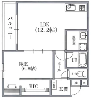 LIVELY(ライブリー)【2階】の間取り