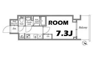 GENOVIA神戸湊川公園【9階】の間取り