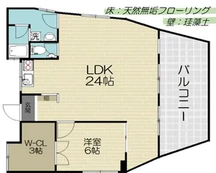 UNION B.L.D【3階】の間取り