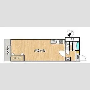 メゾンALL-IN【1階】の間取り