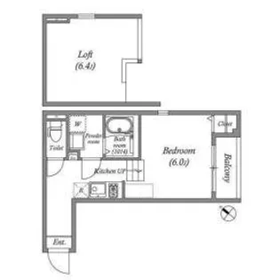 プライムゲート【1階】の間取り
