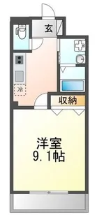 ベロニカ【1階】の間取り