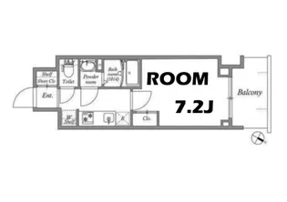 GENOVIA神戸湊川公園【13階】の間取り
