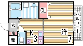 セレーノ・カーサ【1階】の間取り