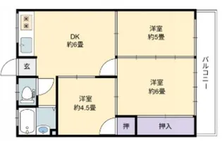 メゾンネバーランド【2階】の間取り