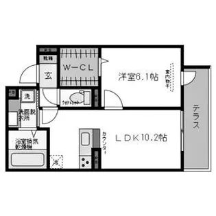 YKメゾン向陽【3階】の間取り