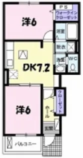 ラポール【1階】の間取り