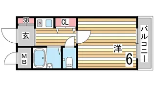 和光ハイツ【3階】の間取り