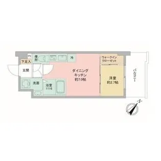 セレニテ神戸西エクラ【10階】の間取り