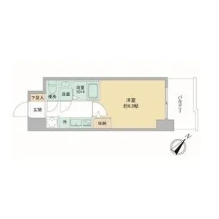 セレニテ神戸西エクラ【14階】の間取り