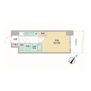 セレニテ神戸西エクラ【6階】の間取り