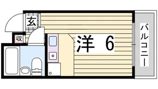 フォート中山【1階】の間取り