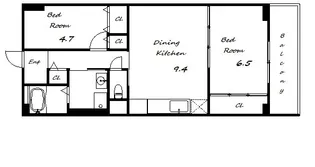 カメリアハウス【3階】の間取り