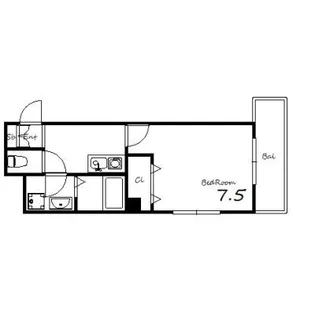 LIVE DESIGN スクエア【4階】の間取り