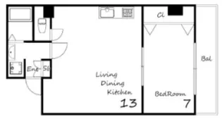 サニーコーポ【2階】の間取り