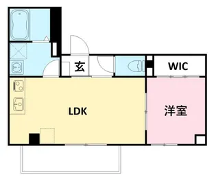 サンシエ神戸元町【2階】の間取り