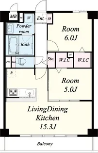 ROYAL西山【4階】の間取り