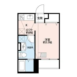 ラネージュ神戸【1階】の間取り