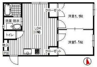 コレクティブハウス悠遊館【2階】の間取り