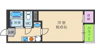 Le FIELD 002【3階】の間取り