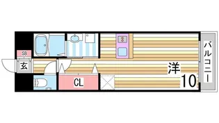 プラチナコート【9階】の間取り