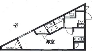 ヴェルドール中山手【3階】の間取り