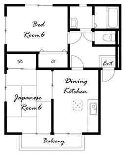 ヴェルデ【1階】の間取り