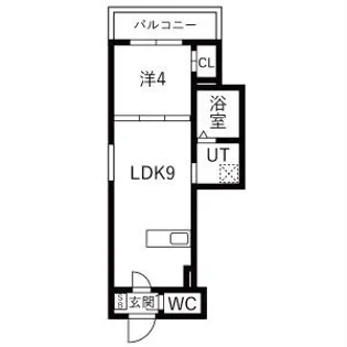 AXIA CITY兵庫【1階】の間取り