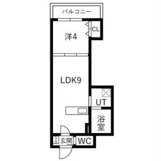 AXIA CITY兵庫【3階】の間取り
