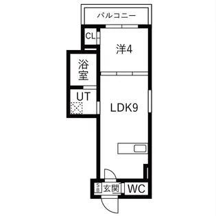 AXIA CITY兵庫【3階】の間取り