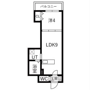 AXIA CITY兵庫【3階】の間取り