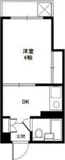 ドルフ西岡本【1階】の間取り