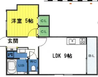 サンビルダー神戸山ノ手【1階】の間取り