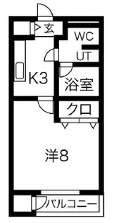 ジークレフ王子【5階】の間取り