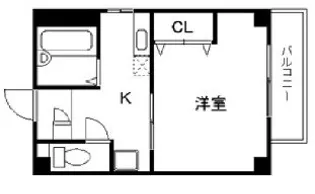 メゾン御影【2階】の間取り